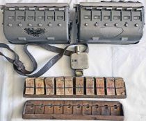 Ticket machines & ticket racks comprising 2 x 6-lever ULTIMATE MACHINES (no tickets but levers