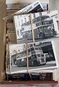 From the David Harvey Photographic Archive: a box of approx 700 b&w and colour, postcard-size
