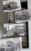 From the David Harvey Photographic Archive: a box of approx 900 mostly b&w, postcard-size
