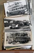 From the David Harvey Photographic Archive: a box of 700+ b&w, postcard-size PHOTOGRAPHS of Crossley