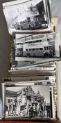 From the David Harvey Photographic Archive: a box of approx 800 mostly b&w, postcard-size