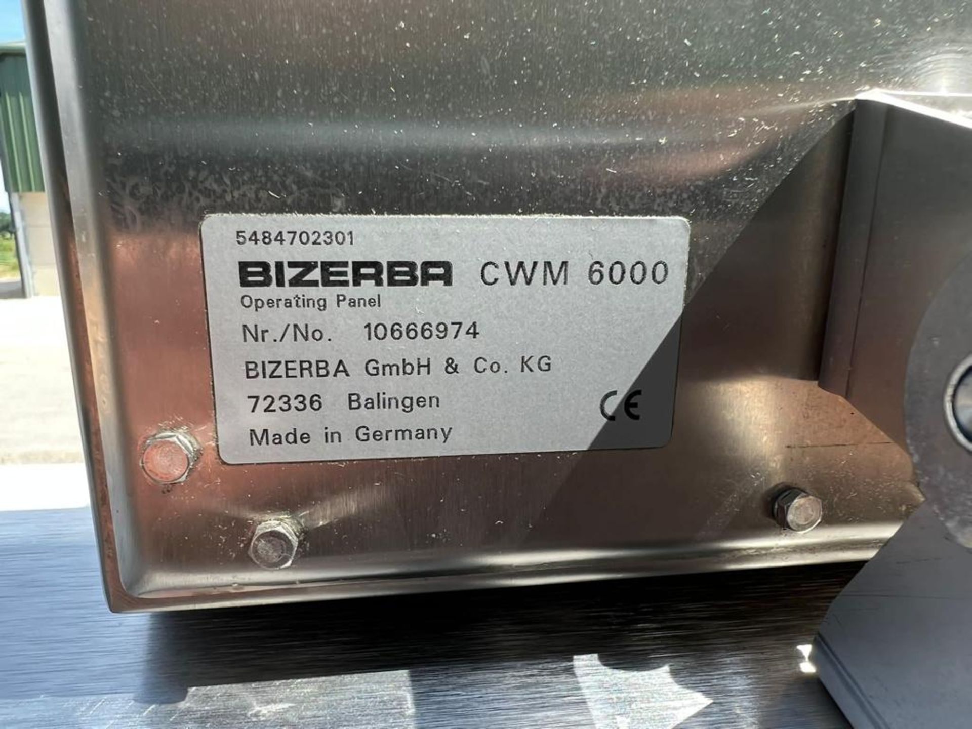 BIZERBA METAL DETECTOR CHECK WEIGHER - Image 13 of 15