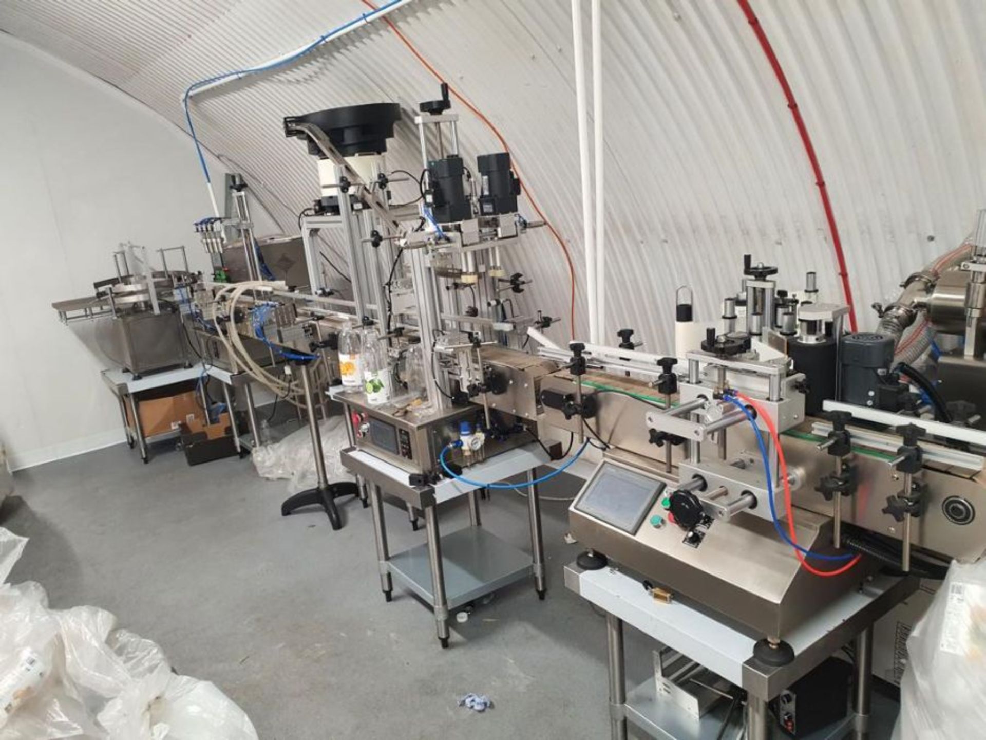 FILLING AND CAPPING LINE ***VIDEO ADDED***