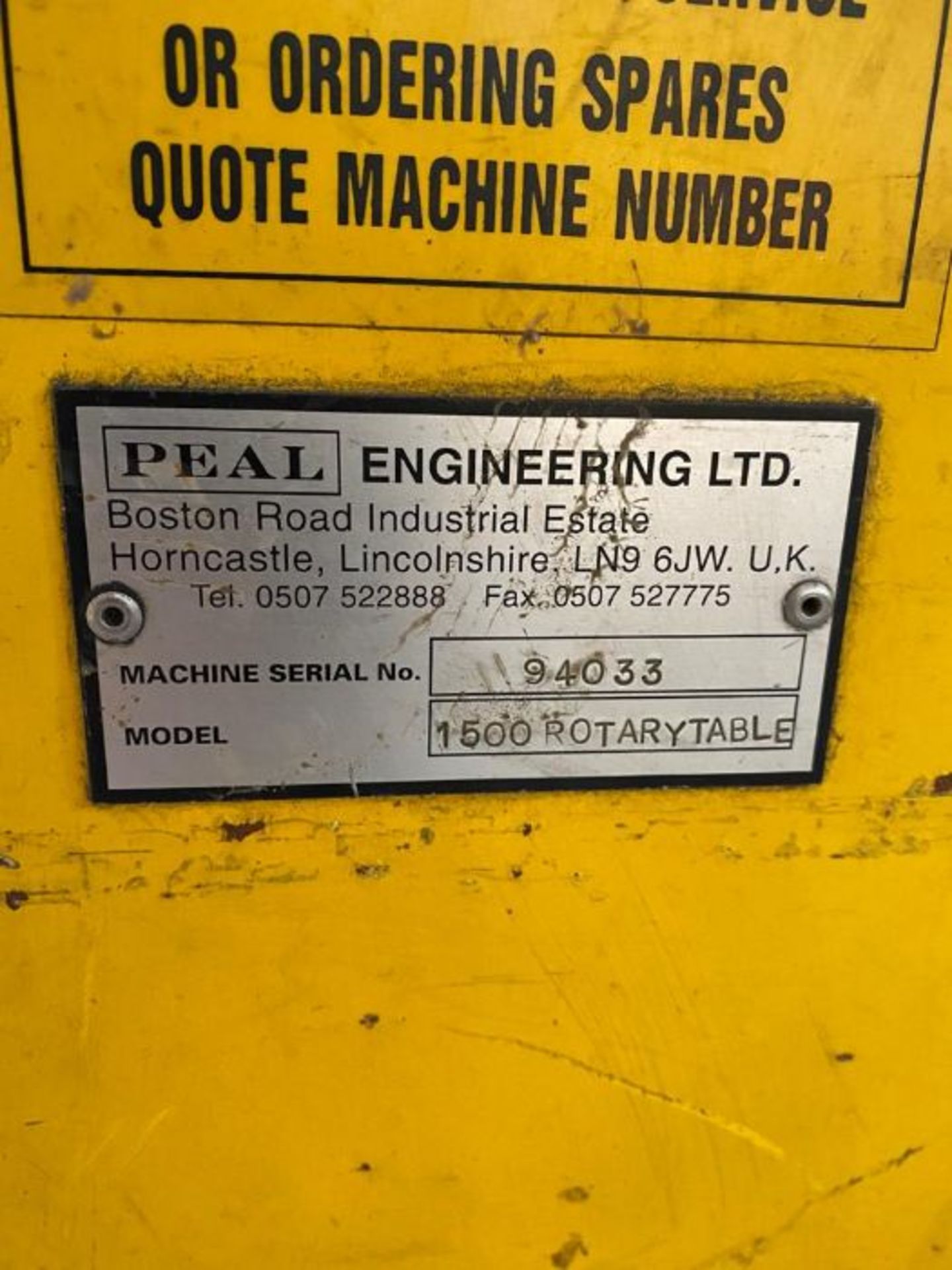 ROTARY TABLE - Image 2 of 5
