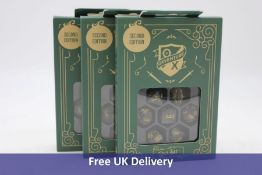 Six The Oxventurers Guild Dice Sets