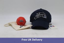 Hugo Boss Russell Pre-Spring 2022 Show Limited Baseball Hat with Ball, Navy, One Size