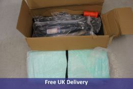 Inflatable Stand Up Paddle Board Premium Kit, Mint Green 15cm Thick, with 3-Piece Adjustable Alumini