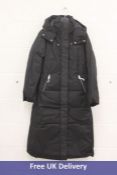 Mackage Black Down Coat, Small 1x, X-Small, 4x