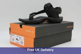 Merrell Women's Kahuna Web Sandal, Black, UK 7