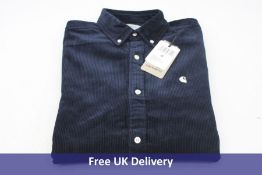 Carhartt L/S Madison Cord Shirt Astro/Wax, Size M