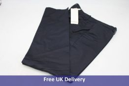 Two items of Boss Women's Clothing to include 1x Cropped Regular Fit Trousers in Organic-Cotton Stre