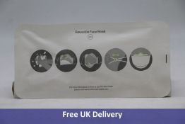 Seventy-two Reusable MHJW3G/A Face Masks, 5-Per Pack