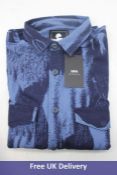 Four items of Edwin Men's Clothing to include 1x Big Shirt, Navy Smoke, M, 1x Big Shirt, Navy Smoke,