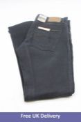 Nudie Jeans Men's Lean Dean Jeans, Washed Black, 30W 32L