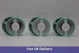 Sweed Lashes Collection to include 2x Boo 3D Black, 2x Beroe 3D Black and 2x Chiara Brown