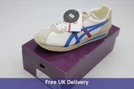 Onitsuka Tiger Unisex Trainers Moal 76 NM, White/Directoire Blue, UK 11.5