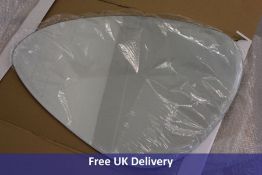 Mirror Glass, Off Egg Shape, 50×70cm