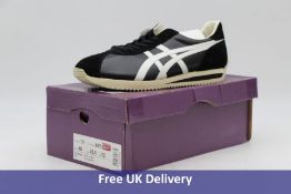Onitsuka Tiger Unisex Moal 76 NM, Black/White, UK 12