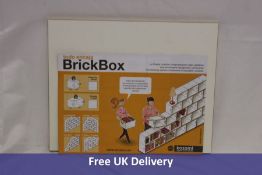 Five Large KaZam Brick Boxes, Storage, Cream, 27x54x36