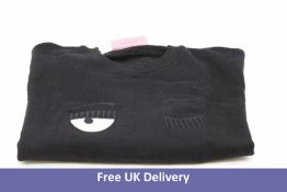 Chiara Ferragni Women's Flirting Sweatshirt Nero/Black Size S