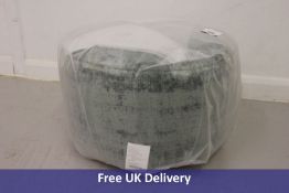 Benuta Nova Pouf, Light Green, 55x55x30cm