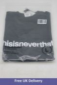 Thisisneverthat T-Logo Crewneck, Black