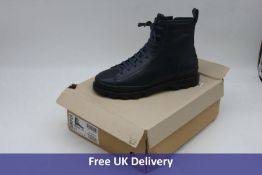 Camper Men's Brutus Mid Calf Boot, Navy Planet/Cien Negro, UK10