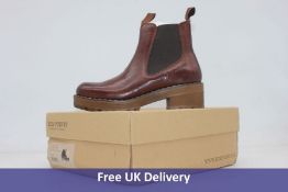 Ten Points Sweden Clarisse Chelsea Boots, Chocolate, EU 39