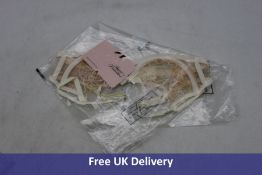 Agent Provocateur Linde Bra, Sand/Ivory, Size 32B