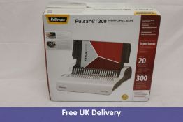 Fellowes Pulsar-E 300 Electric Comb Binder, 20 Sheet Punch Capacity