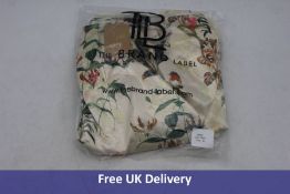 The Brand Label Dream Garden Skirt with Tassels, Beige, XL