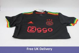 Adidas Men's Ajax Third Shirt 2021/2022 Junior, Black, Size M