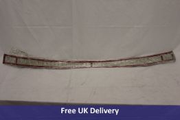 Honda HRV 2018 Rear Chrome Bumper Steel Protector, Stainless Steel