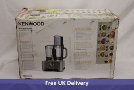 Kenwood Multi-Pro Excel Food Processor, 4L Bowl, 1.6L Thermo-resist Glass Blender, 6 Attachments, 7