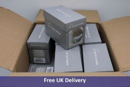 Eighteen packs of HEVEA Coloured Rubber Dummy's, 6 Per Pack