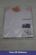 Five McLaren Official F1 Daniel Ricciardo 2021 Driver T-Shirt, White, UK S