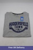 Eleven Huddersfield Town Pride Of Yorkshire T-Shirt, Grey, UK 13-14 Years