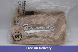 Thisisneverthat Women's Fleece Hoodie, Beige, Size S