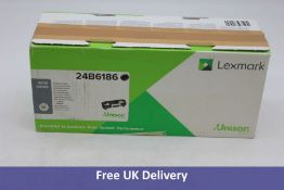 Lexmark 24B6186 Toner, Black