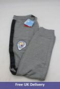Man City X MDCR Graphic Men's Football Pants, Grey Heather, Size M