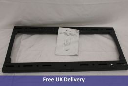 Monoprice Above Fireplace Pull-Down Full-Motion Articulating TV Wall Mount With Soundbar Mount, for