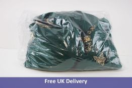 Indian Style Women's Saree, Green and Gold Detail, Size Unknown