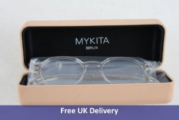 Mykita Women's Bikki Clear Glasses Frame, Gold