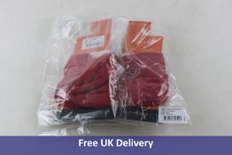 Two Galvin Green Men's Golf Snood Bandanas, Red, One Size