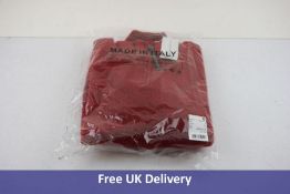 Baldessarini Men's Troyer New Wool, Red. Size M