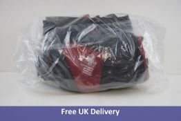 Paper Planes Men's ac milan Tracksuit, Black and Red, Size M