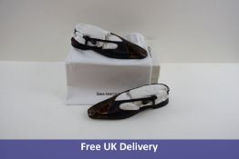 Sies Marjan Women's Anika Shoes, Patent Tortoise Shell, 10mm, UK 6