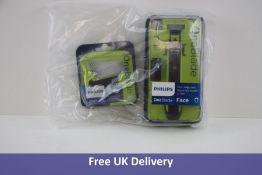 Philips One Blade Shaver with a Pack of 2 Spare Blades