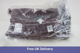 Dolls Kill Women's Everything Sucks Crop Sweater, Marron, Size L-XL