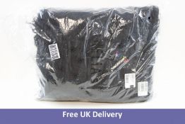 Dolls Kill Women's Miss Monster Faux Fur Jacket, Black, Size XXL